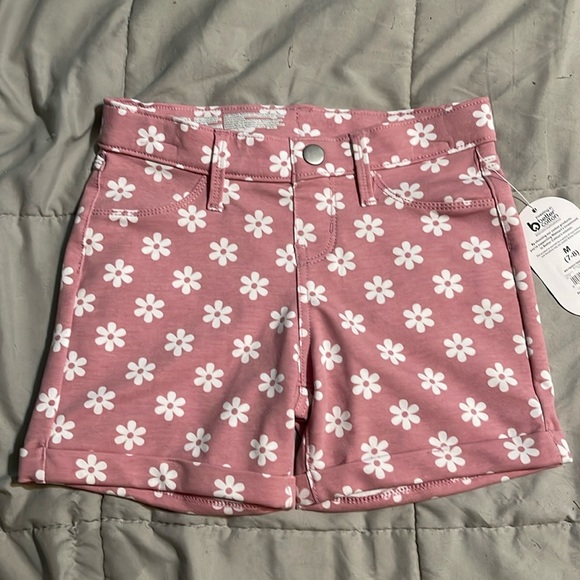 Girls French Terry Shorts - Picture 1 of 2